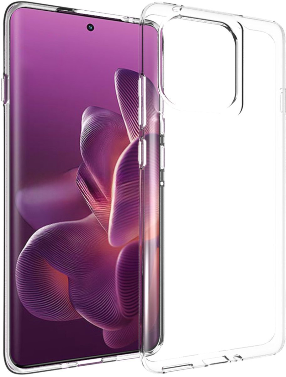 Accezz Hoesje - Geschikt voor Motorola Edge 60 Pro - Clear Backcover - Transparant
