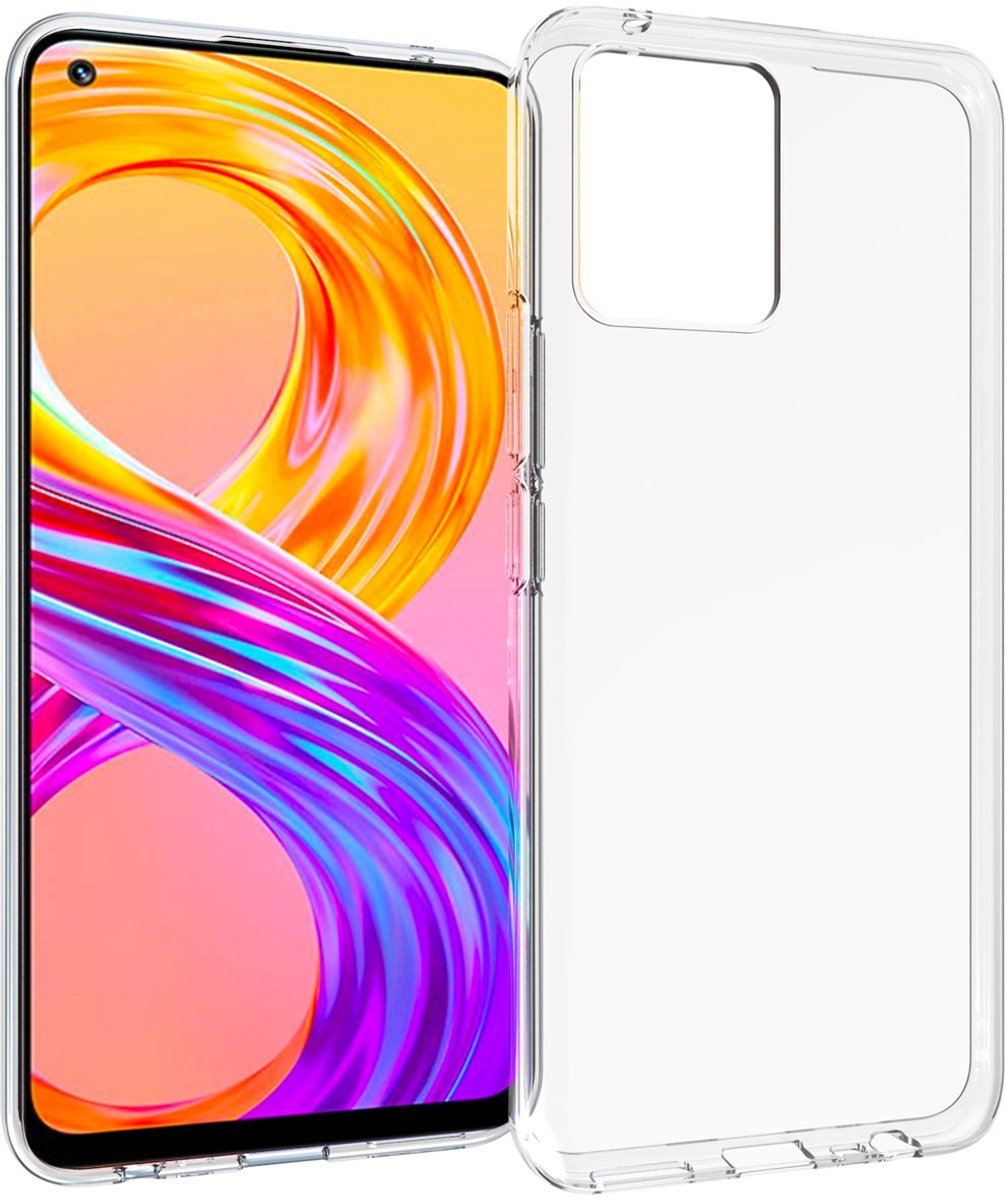 Accezz Hoesje - Geschikt voor Realme 8 / Realme 8 Pro - Clear Backcover - Transparant