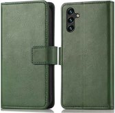 imoshion Hoesje - Geschikt voor Samsung Galaxy A13 (5G) / A04s - Luxe Bookcase - Groen