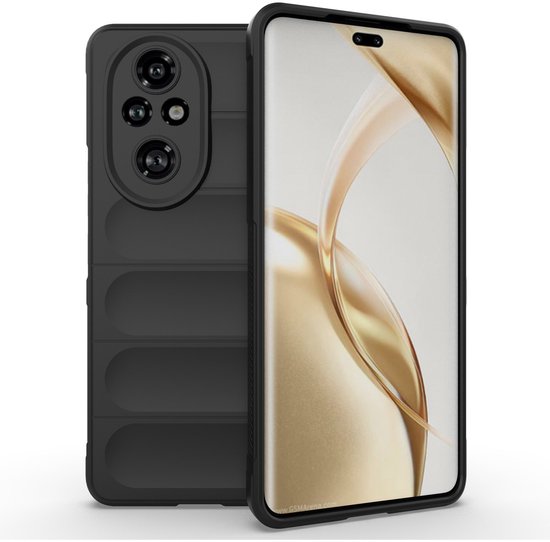 imoshion Hoesje - Geschikt voor Honor 200 Pro - EasyGrip Backcover - Zwart