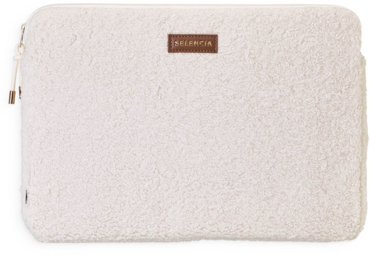 SELENCIA Teddy Sleeve Sleeve 14,2 inch Beige