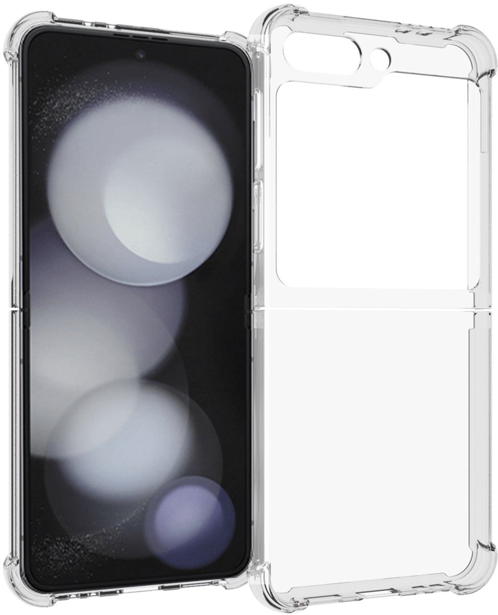 imoshion Hoesje - Geschikt voor Samsung Galaxy Z Flip 6 - Shockproof Case - Transparant