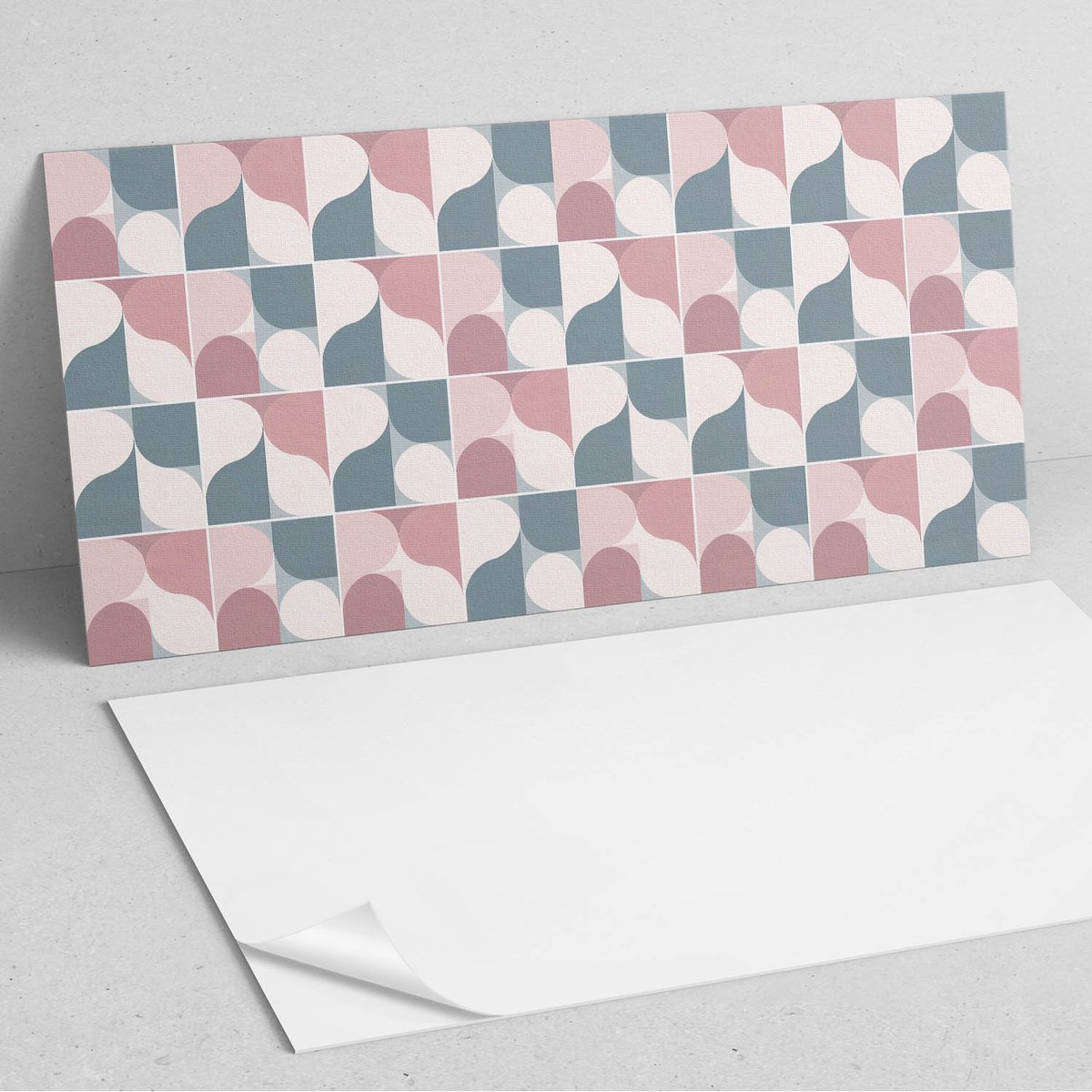 Coloray Wandpanelen Zelfklevend - Abstract geometrisch patroon PVC Wandpaneel - 100 cm x 5