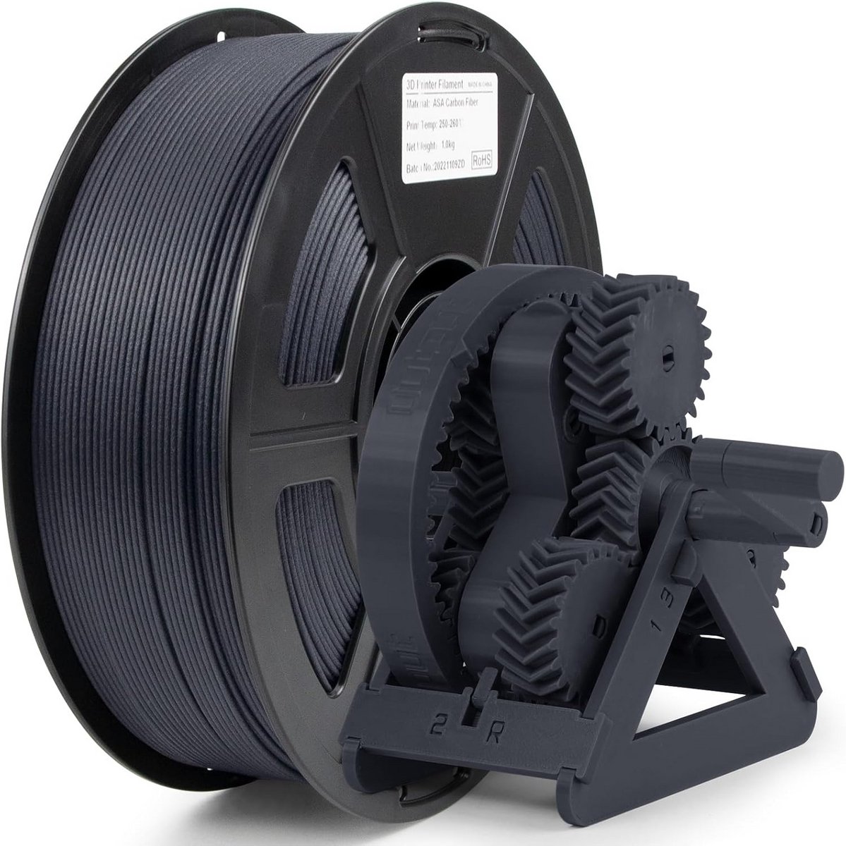 Koolstofvezel 3D Printer Filament 1.75 mm - Sterk en Weerbestendig