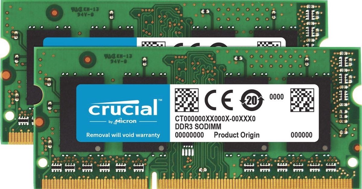 8GB DDR3 1600 MHz CL11 Laptop Geheugenkit voor Snellere Prestaties