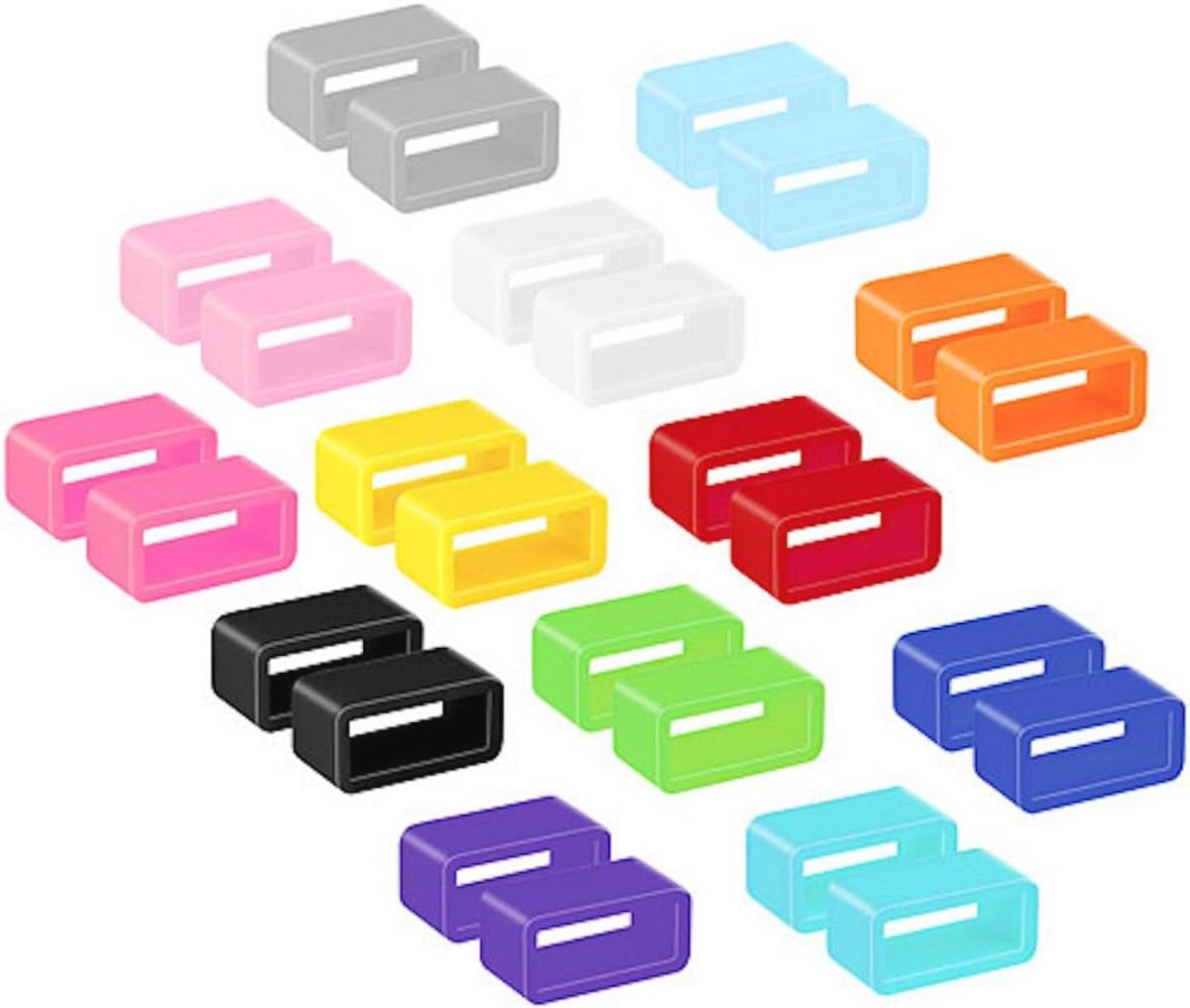 Horlogebandjes met lussen - 2 stuks