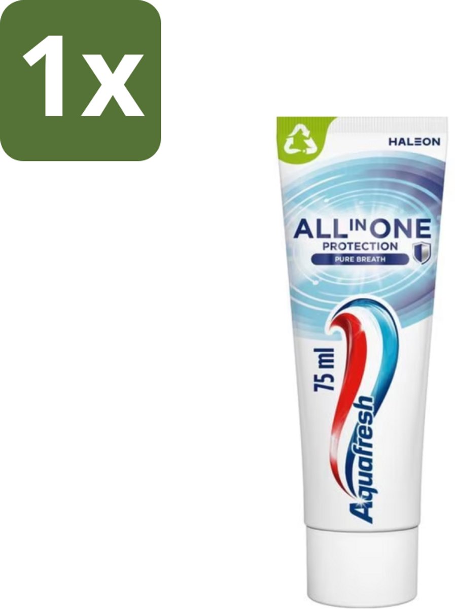 Aquafresh - Tandpasta - All In One Protection - Pure Breath - 75ml - 1 stuk