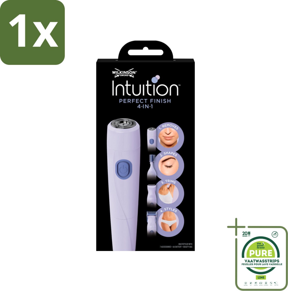 Wilkinson Sword Intuition Perfect Finish Trimmer 4-in-1 - Product - €44,95