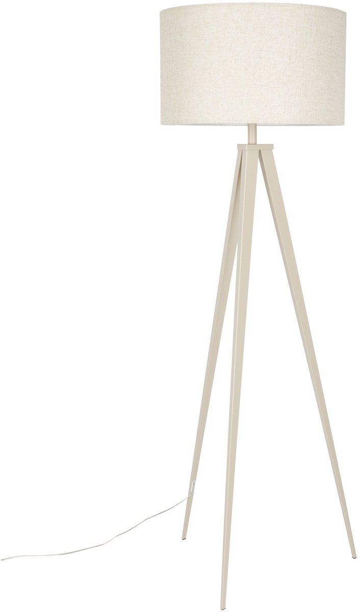 Zuiver Tripod Vloerlamp Beige