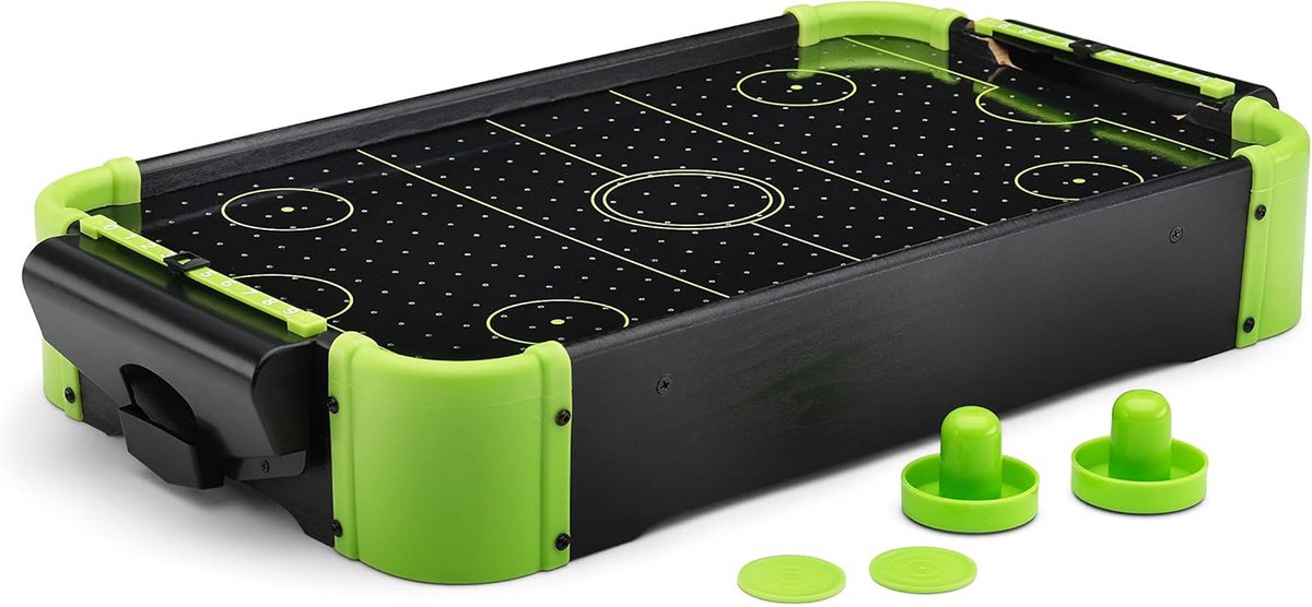 Draagbare Mini Neon Air Hockey Tafel voor Thuis en Feestjes