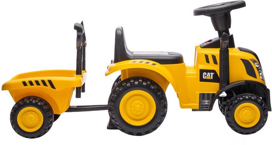 Puck loopauto tractor + aanhanger CAT