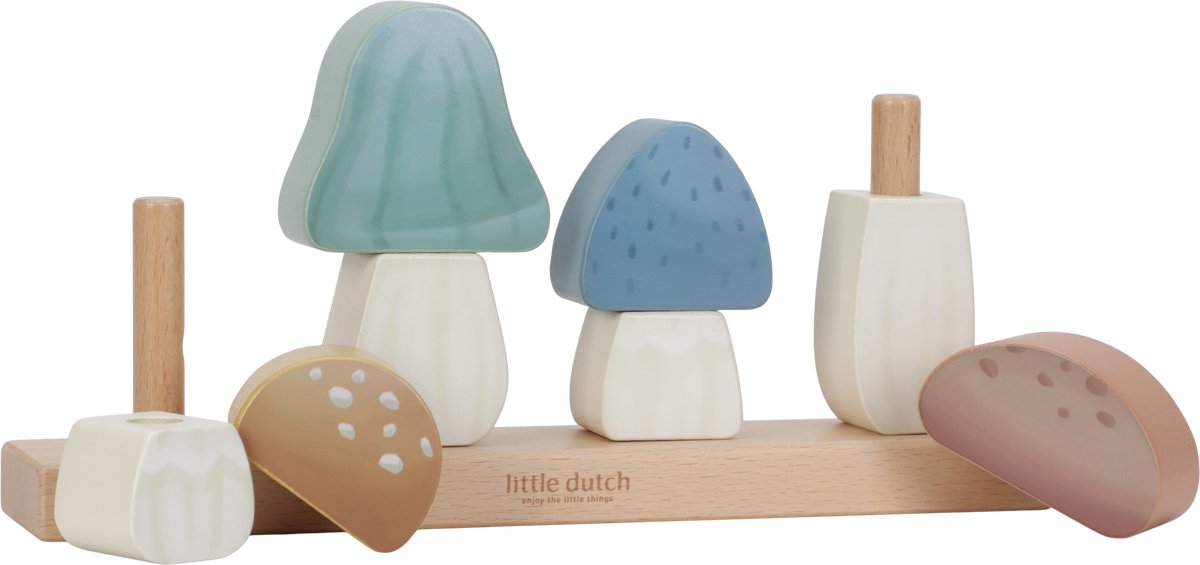 Little Dutch Stapelaar Paddenstoelen - Forest Friends FSC — afbeelding 9
