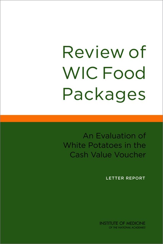 Review of Wic Food Packages - cover