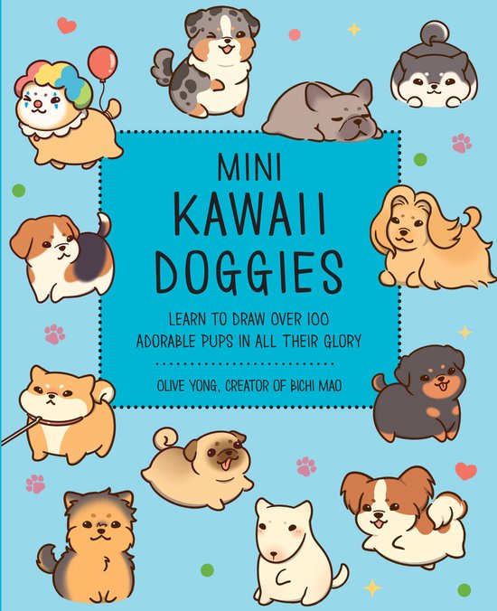Kawaii Doodle- Mini Kawaii Doggies - cover
