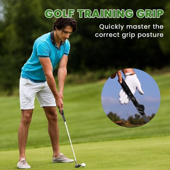 Trainingshulp voor golf met 0,58 inch greep - Verbeter uw golfswing — afbeelding 3