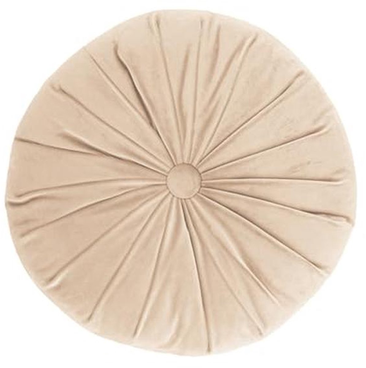 Rond Sierkussen 40 cm - Pompoenkussen en Vloerkussens voor Woonkamer, Bed, Bank en Auto - Woondecoratie