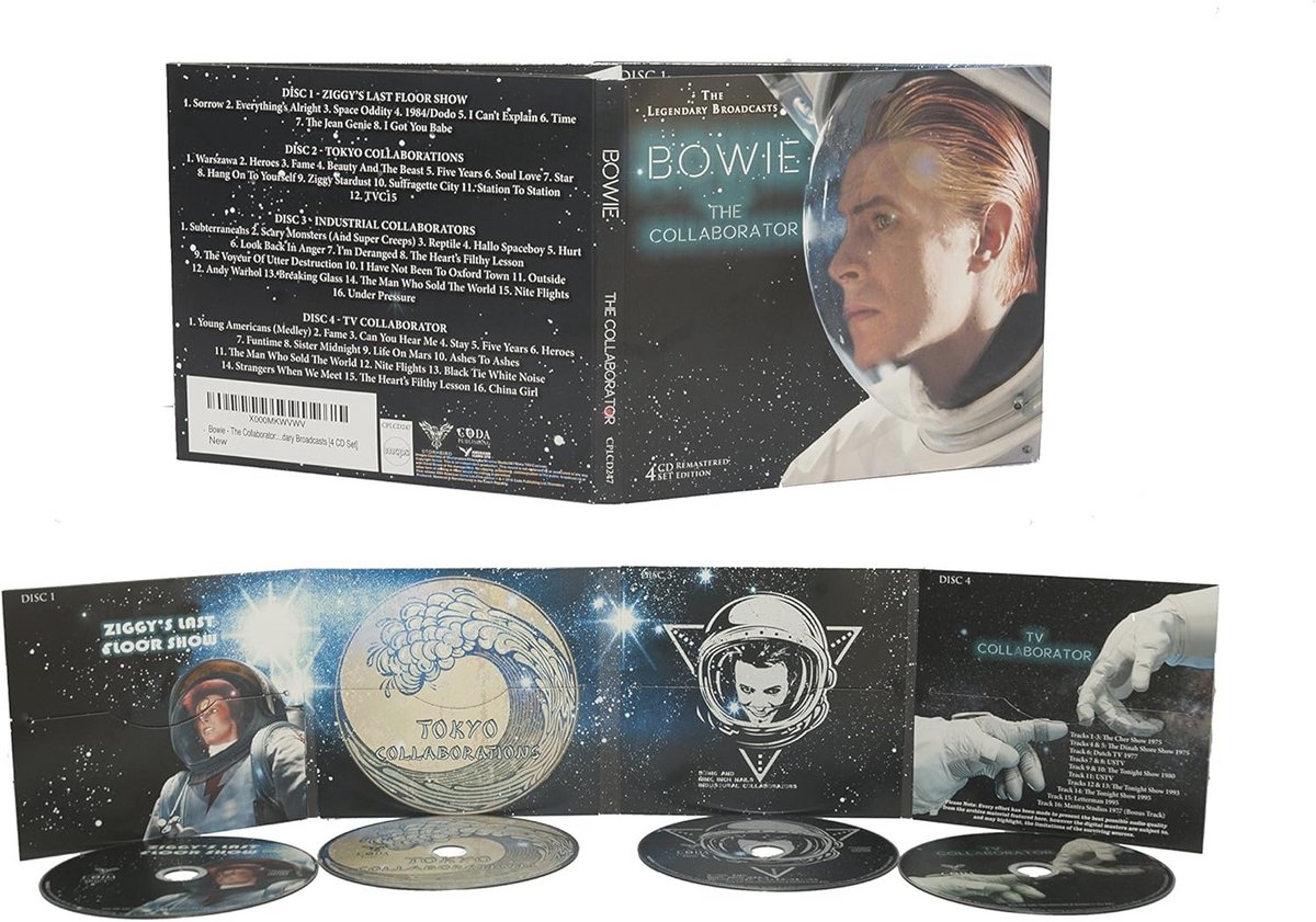 Legendarische Radio-uitzendingen Boxset met 4 CD's