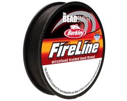 Beadsmith 8LB Burkley Fireline Gevlochten Kraal Draad .7" .17mm Smoke Grey