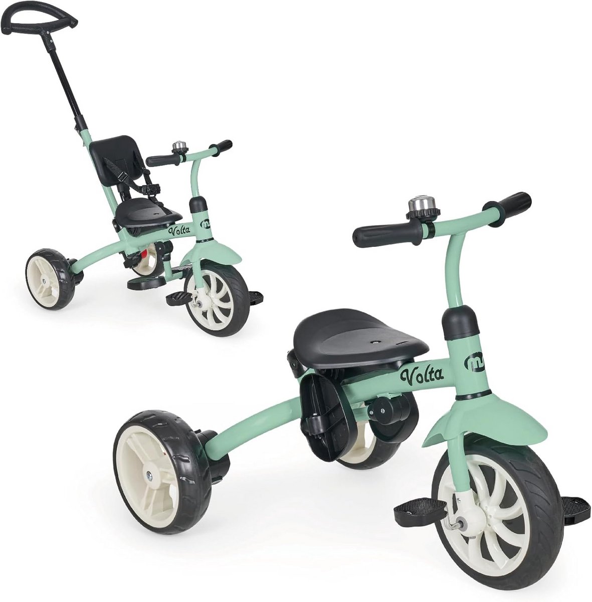 5-in-1 Evolutionaire Babydriewieler - Van Driewieler Tot Fiets voor Kinderen Van 1 tot 5 Jaar