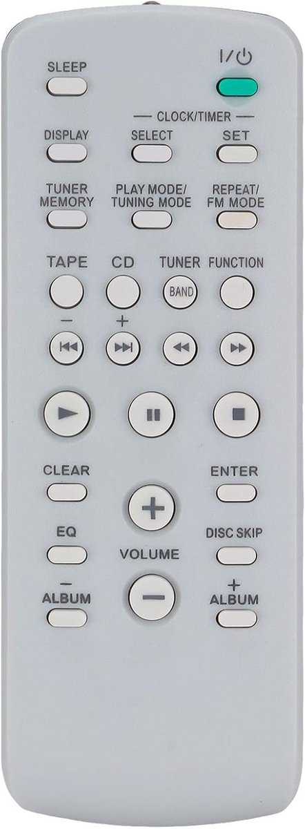 Universele Afstandsbediening voor CD HIFI-systeem - Vervangende Controller