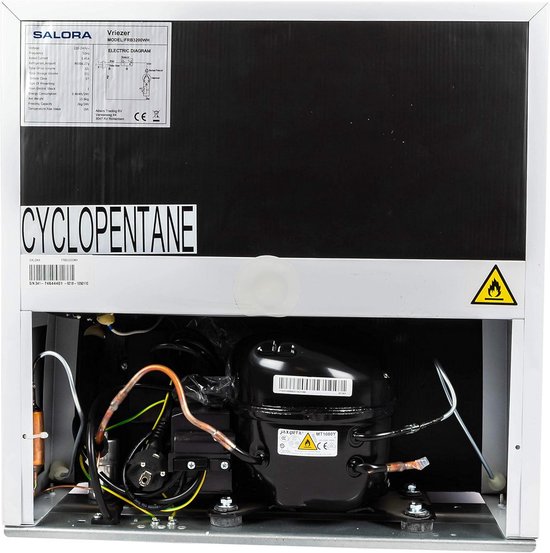 Mini Freezer 32L - Compact en Vrijstaand - Ideaal voor Studenten, Kantoor of Extra Opslag — afbeelding 2