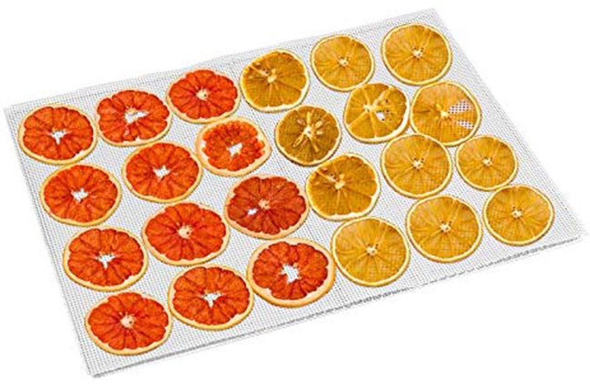 Herbruikbare Voedsel Dehydrator Sheets - Antislip, BPA-vrij en Flexibel - 10 Stuks
