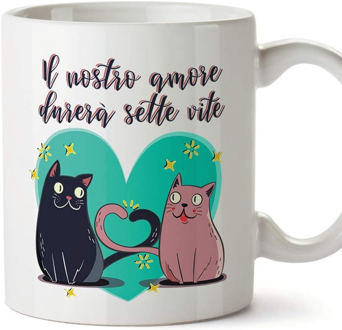 Keramische Koffiemok - Italiaanse Liefdesuitspraak - Cadeau Idee