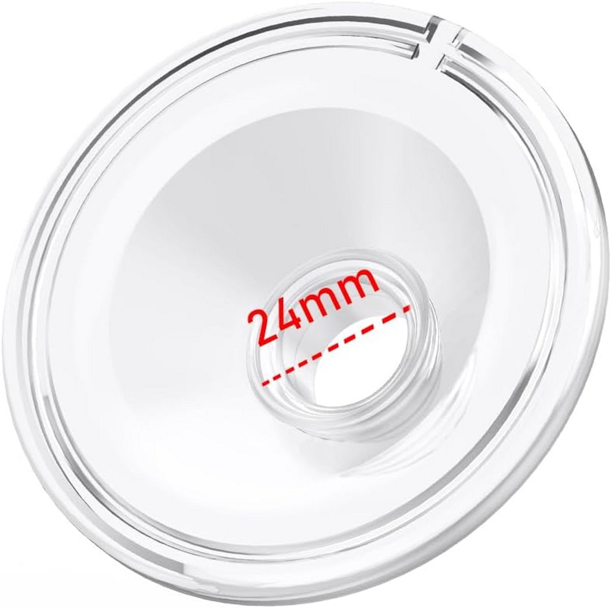 Vervangende Siliconen Flens 24 mm voor Momcozy en Lillo Draagbare Borstkolven