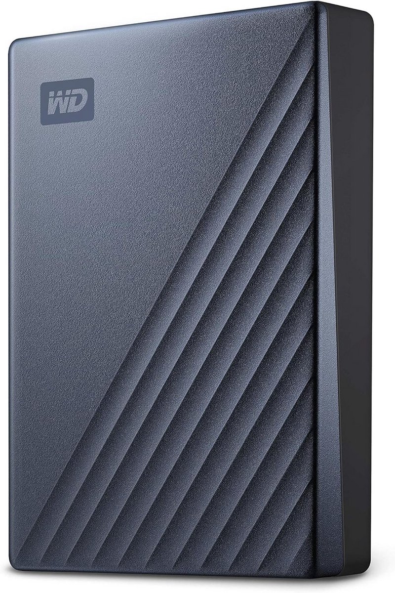 Draagbare Externe Harde Schijf 6TB met USB-C, Wachtwoordbeveiliging en Back-up Software