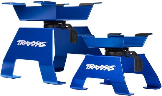 Blauwe Aluminium X-Truck Stand voor X-Maxx en XRT van Merkloos — afbeelding 5