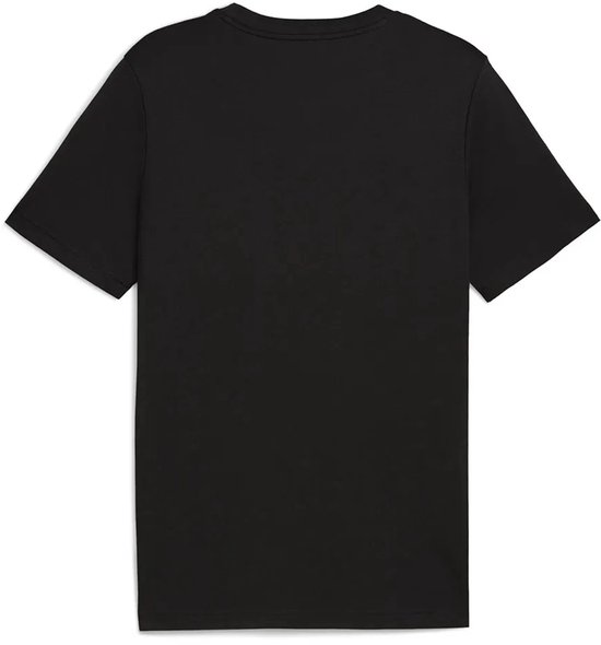 Zwarte T-shirt, achterkant.