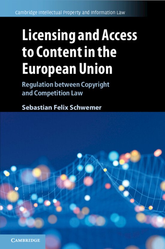 Cambridge Intellectual Property and Information LawSeries Nu ... - cover