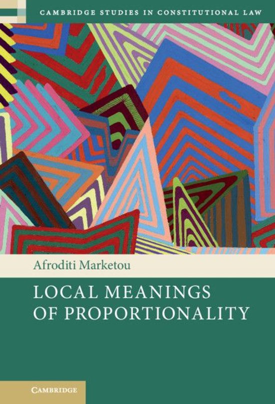 Cambridge Studies in Constitutional Law - Local Meanings of  ... - cover