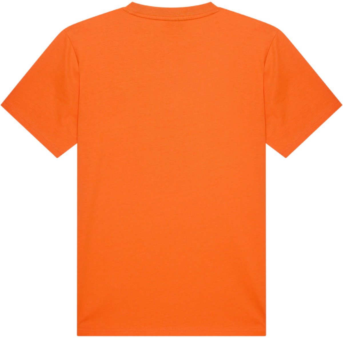 Nederlands Elftal Badge T-Shirt Heren - Maat M - Oranje - KNVB - Shirt - Lifestyle - Voetbal - Fankleding - Officiële Merchandise