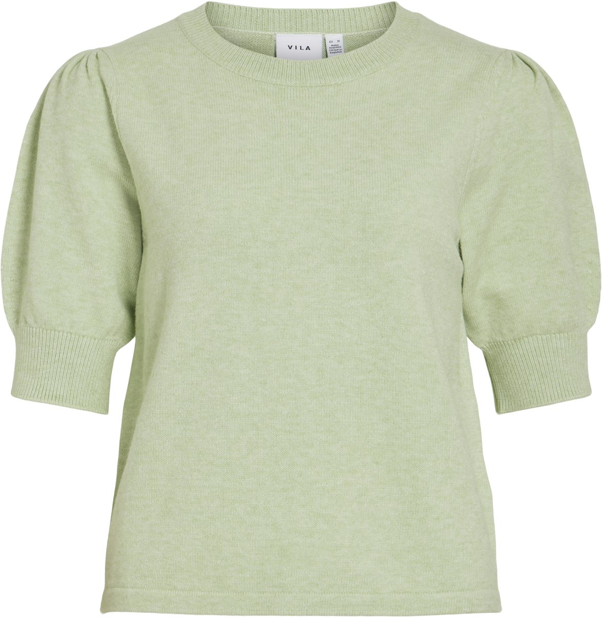VILA - VIRIL 2/4 SLEEVE O-NECK KNIT TOP - NOOS Dames T-shirt