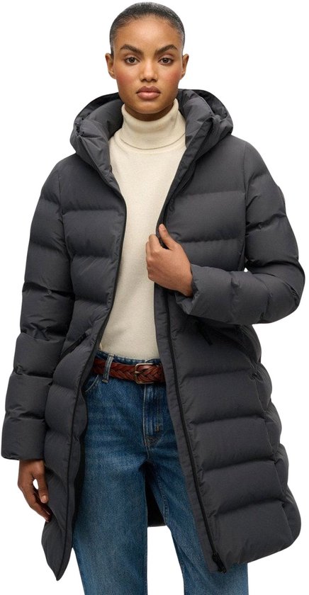 Veste matelassée mi-longue Superdry City pour femme - Taille 5XL