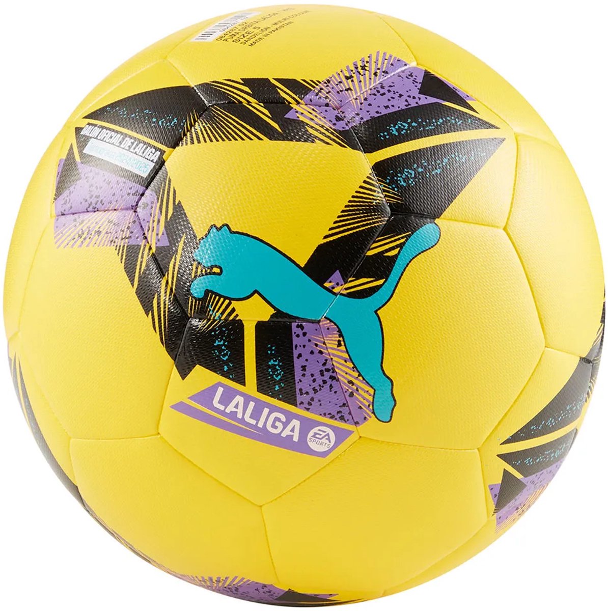 Voetbal Puma Orbita Laliga 1 Hyb Pelé Yellow Geel Maat 5
