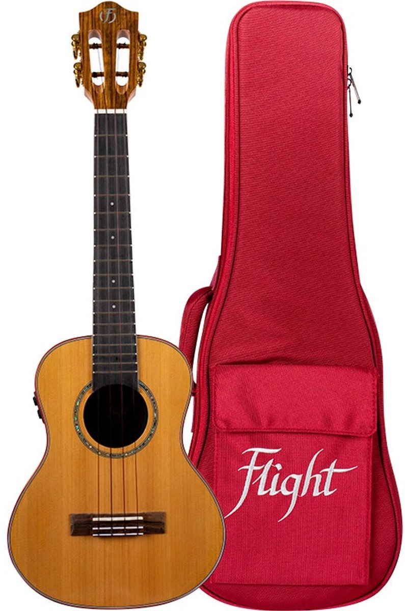 Flight Princess Series Diana Soundwave Tenor elektrisch-akoestische tenor ukelele met ingebouwde effecten