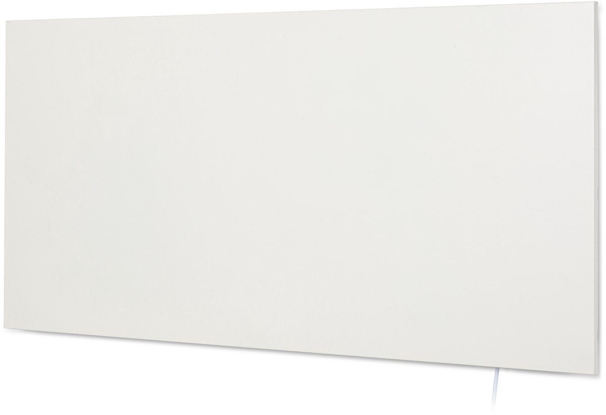 Klarstein infrarood verwarming met thermostaat, 720W elektrische verwarming, infrarood verwarming voor wandmontage, IR-paneel met afstandsbediening & timer, platte badkamerradiator, CO₂-vrije wandverwarming – foto 8
