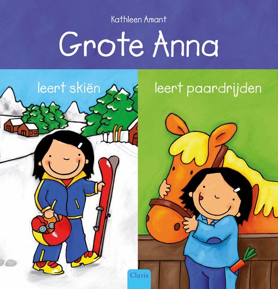 Grote Anna - Grote Anna leert skiën en Grote Anna leert paa ... - cover