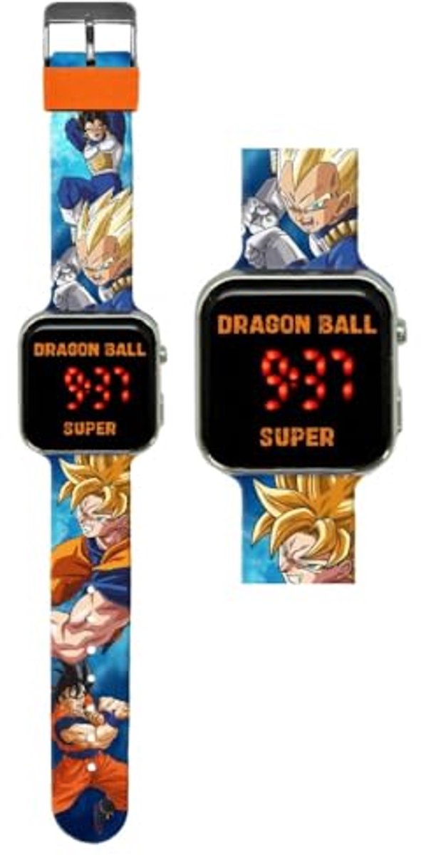 Digitaal polshorloge met led-display voor kinderen - siliconen armband