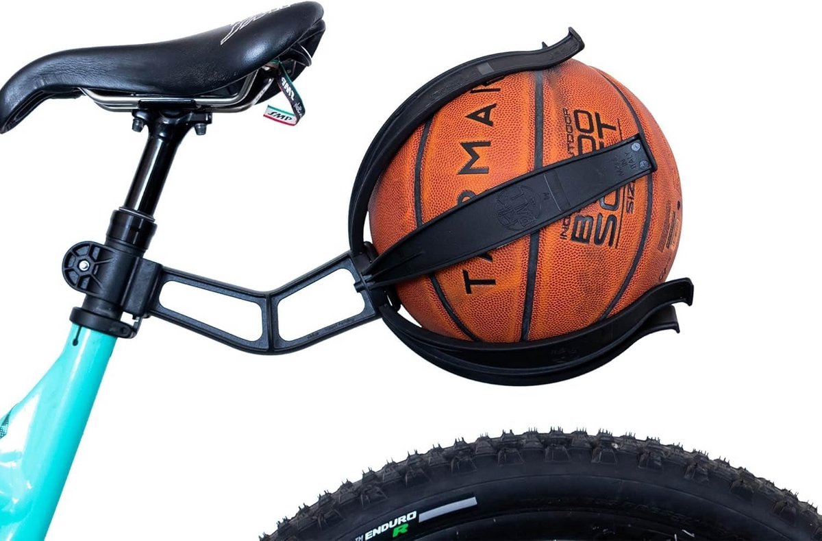 Fietsbalhouder voor Kinderen: Veilige Transportoplossing voor Voetbal, Basketbal en Rugbybal