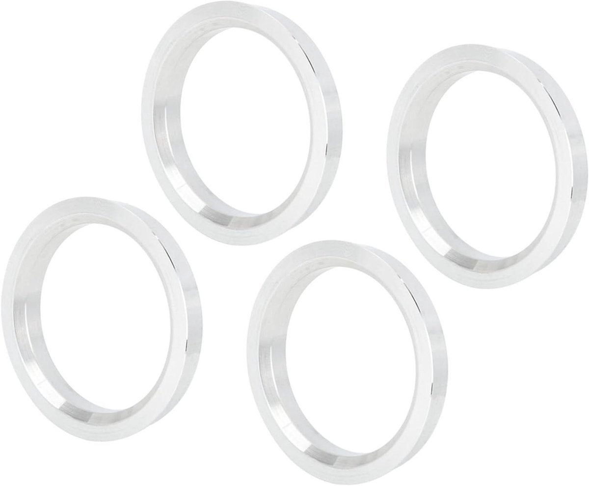 Allecta - Set van 4 aluminium legering centerringen voor autovelgen - maat 67,1 tot 54,1 mm