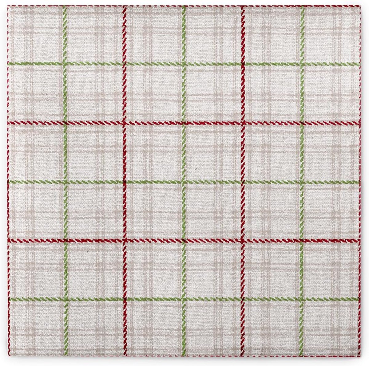 Airlaid Wegwerpservetten 40x40 cm Lene Ruitpatroon - 12 Stuks