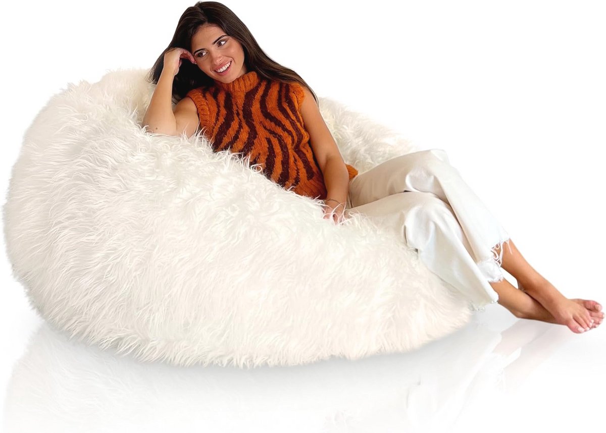 XXL Zitzak 120 cm - Comfortabele Bean Bag Stoel voor Woonkamer of Kamers