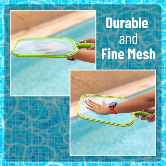 Produktbild von Pool Reinigung Garosa Pool Skimmer Kescher - Feinmaschiges Reinigungsnetz Für Schwimmbecken Feinmaschig Netz