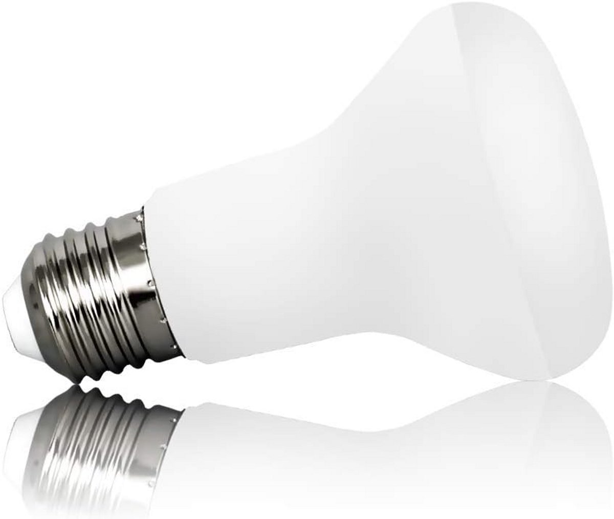 LED Reflector Lamp R63 E27 6W 480 Lumen Warm Wit Melkglas Dimbaar