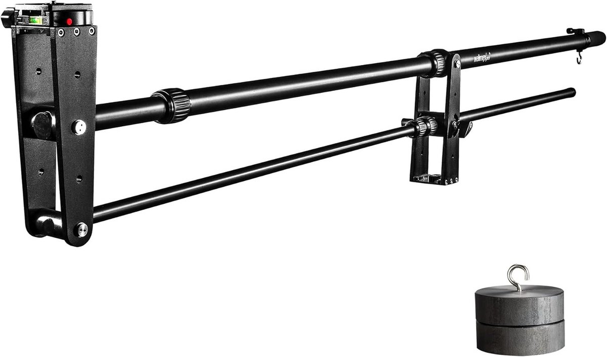 Professionele Cameradolly Crane voor Film & Video - Maximaal 200 cm Bereik