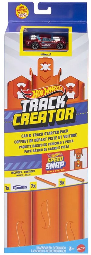 Hot Wheels - Track Creator Starterset met Auto en Baan