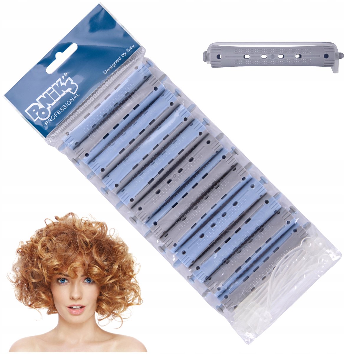 Poniks Haarrollers voor Permanente Krullen - 12 stuks 13mm - Sterke Siliconen